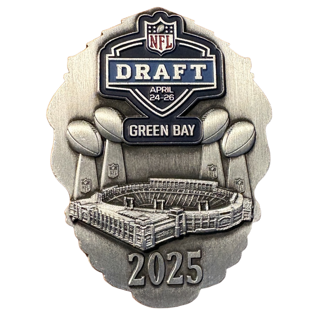 Hobart-Lawrence Police NFL Draft Coin — front