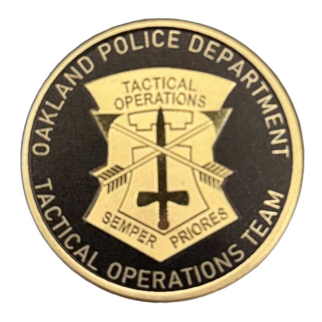 Oakland PD Tactical Operations Team — front