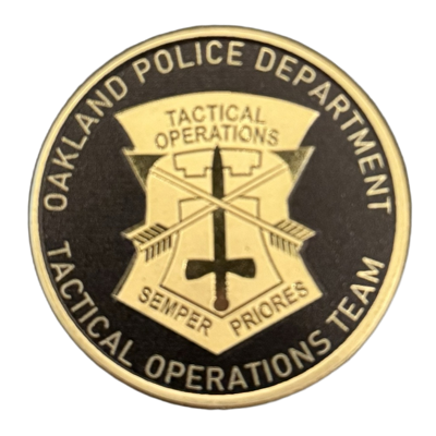Oakland PD Tactical Operations Team