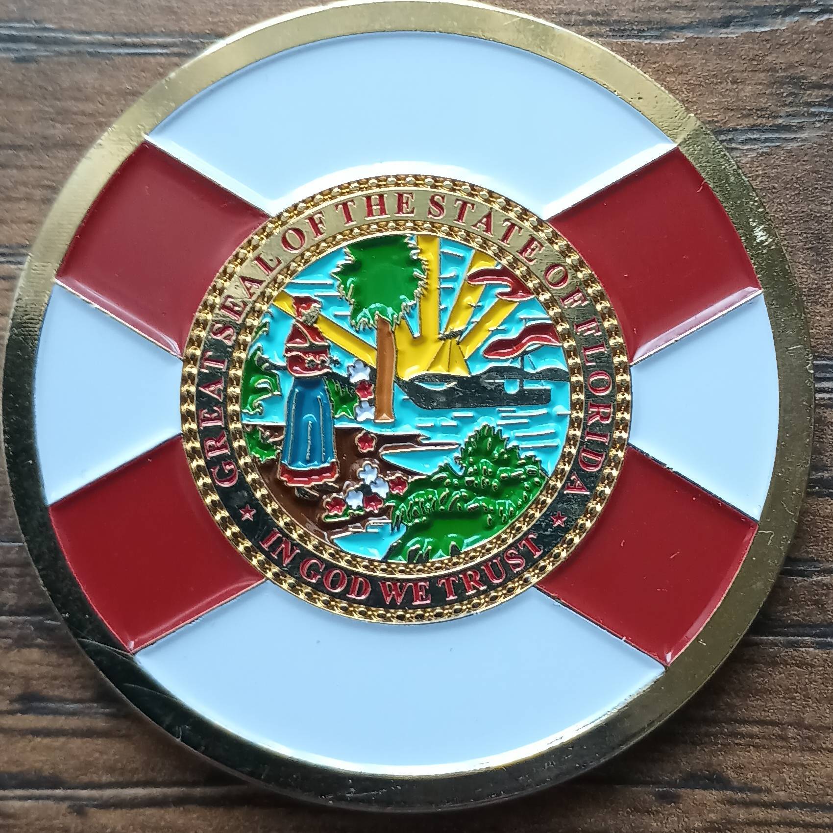 Office of Sheriff in Florida 200th Anniversary — back
