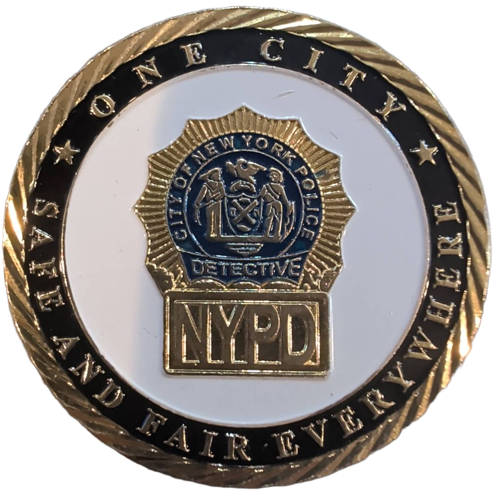 New York Police Department — back