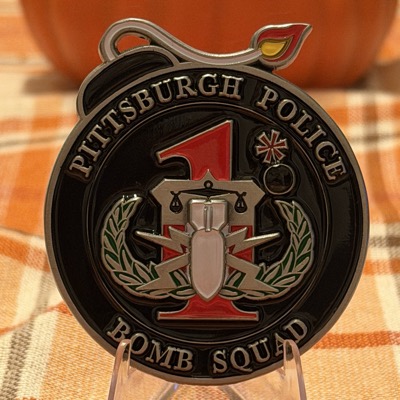 Pittsburgh Police Bomb Squad Cannon Ball