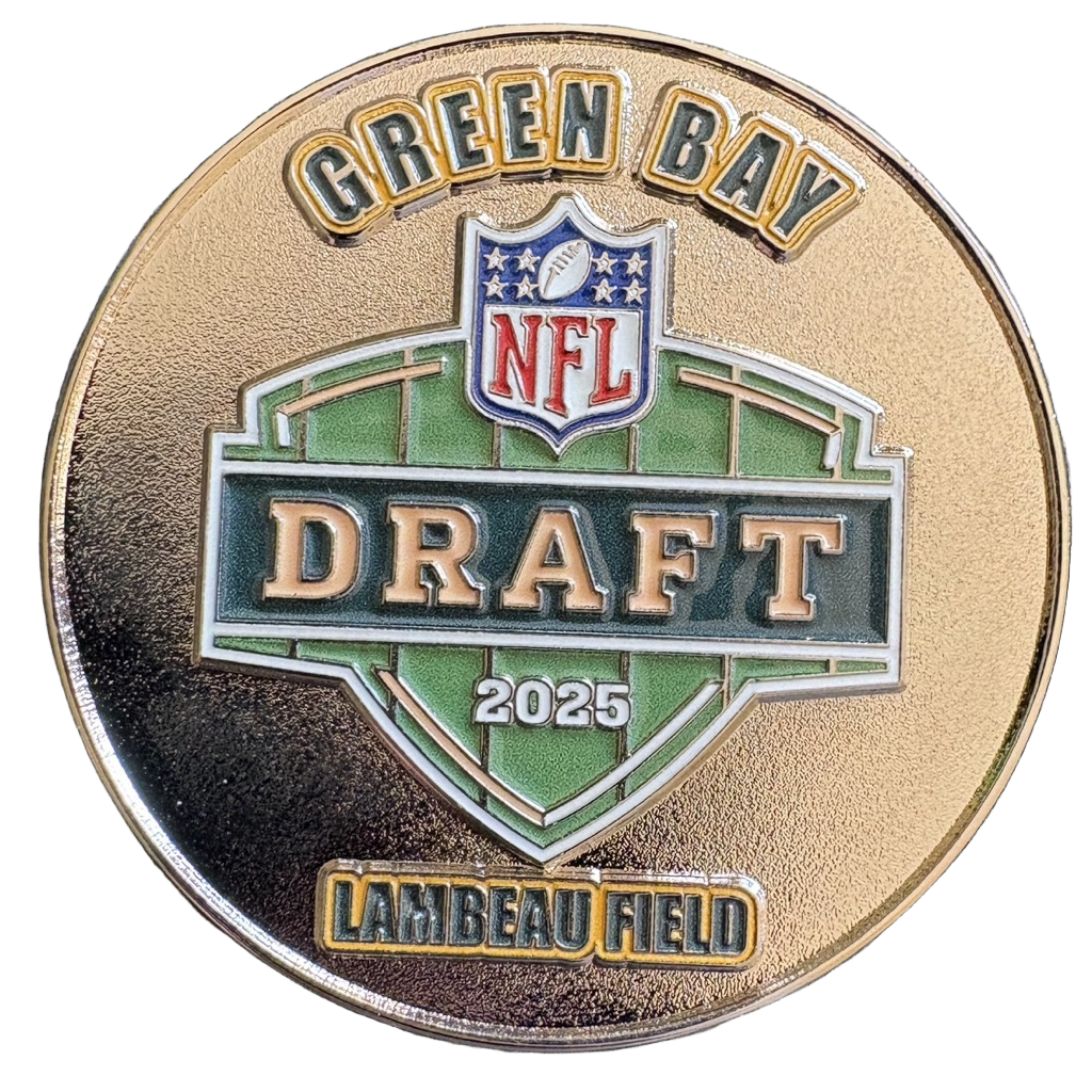 NFL Security Draft Coin — back