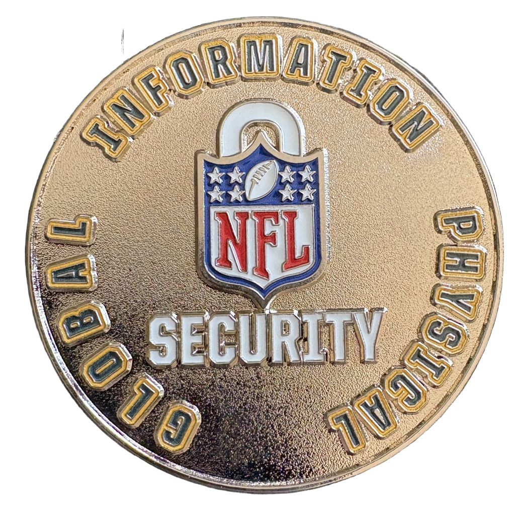NFL Security Draft Coin — front