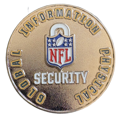 NFL Security Draft Coin