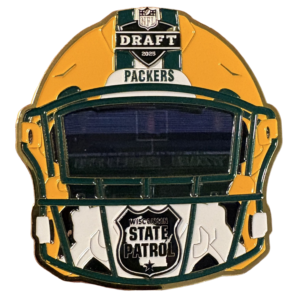 State Patrol NFL Draft Helmet — front