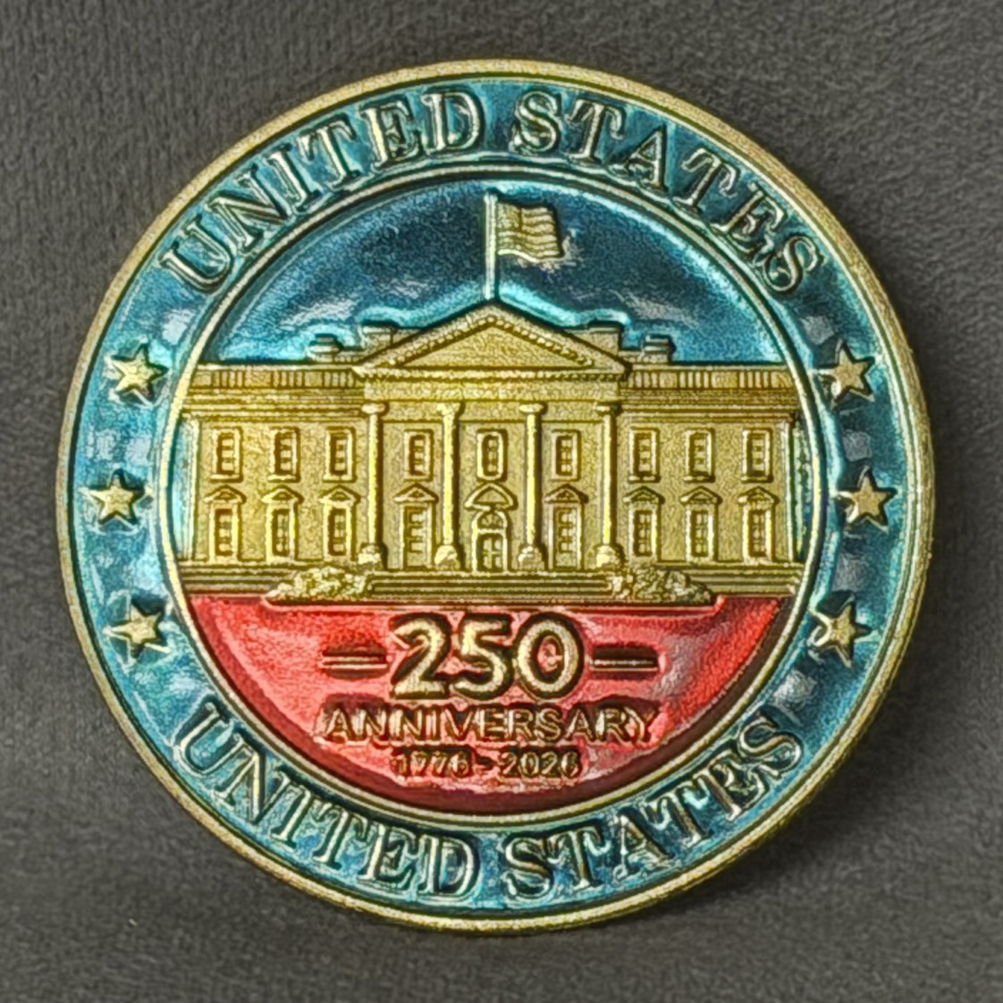 250th USA — back