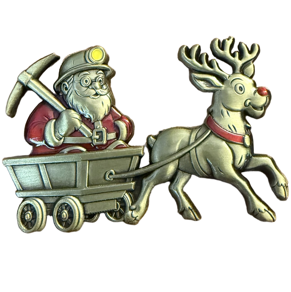 Pennsylvania State Police Christmas Coin — front