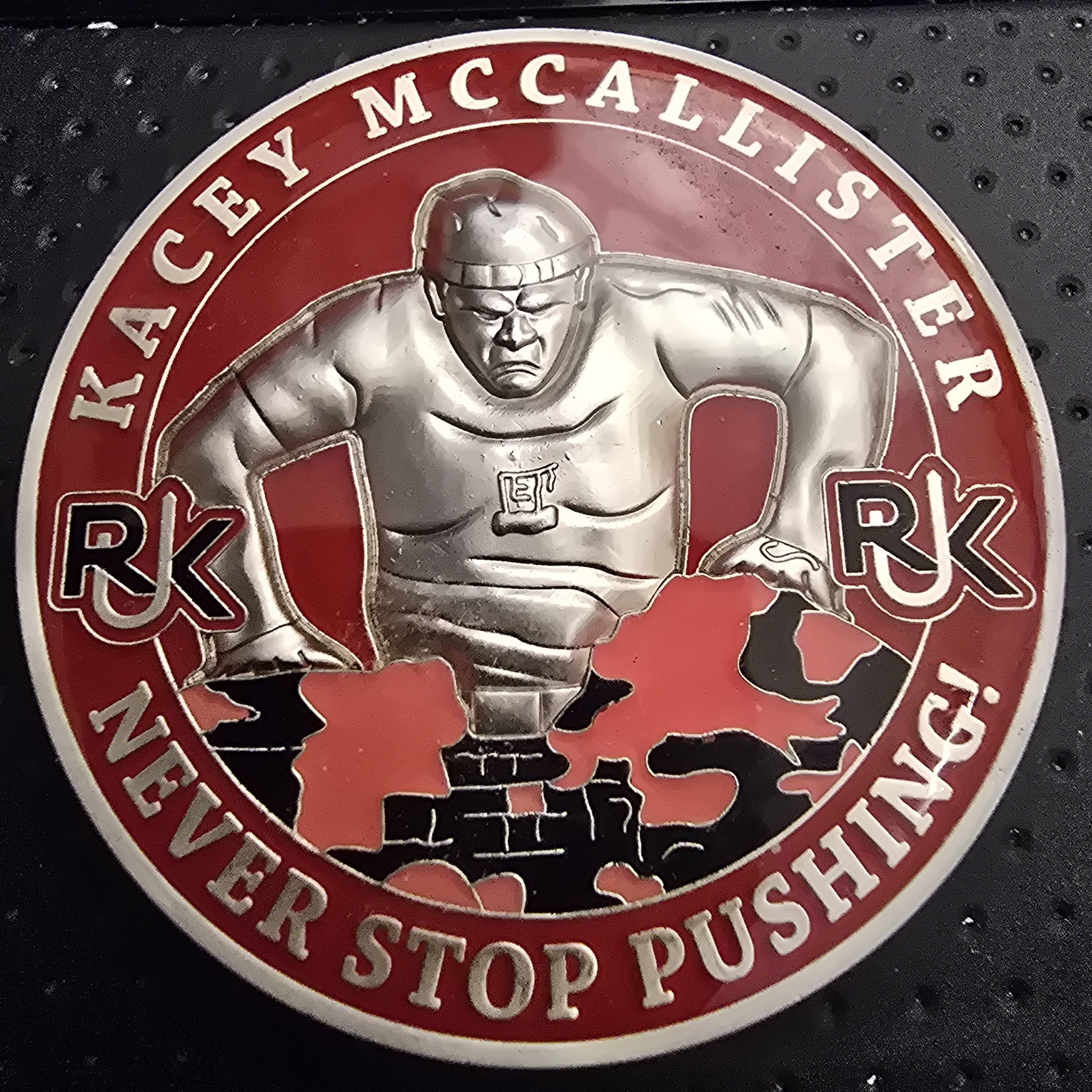Kacey McCallister Never stop pushing — back