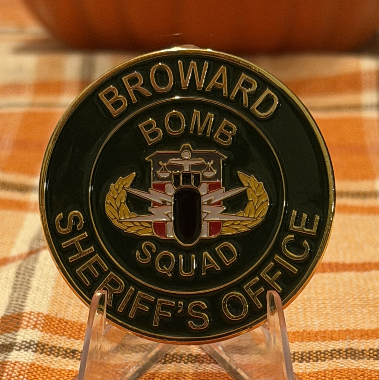 Broward County Bomb Squad — back