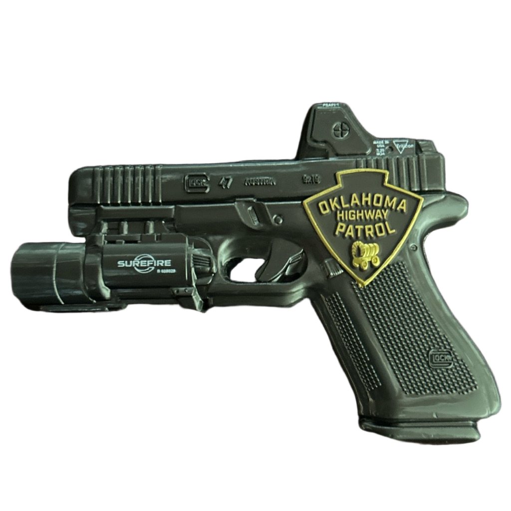 Oklahoma highway patrol Glock 47 — back