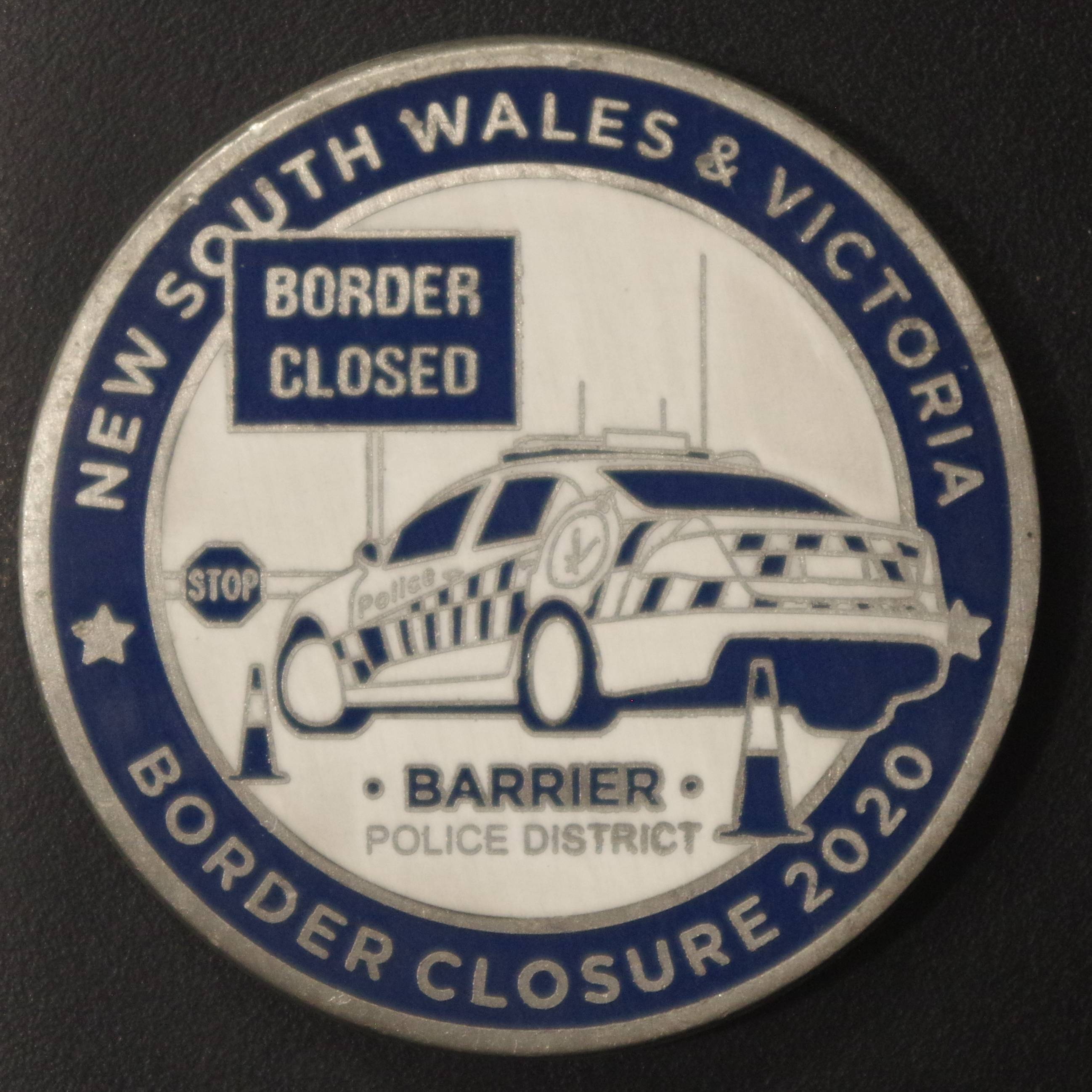New South Wales & Victoria Border Closure 2020 — front