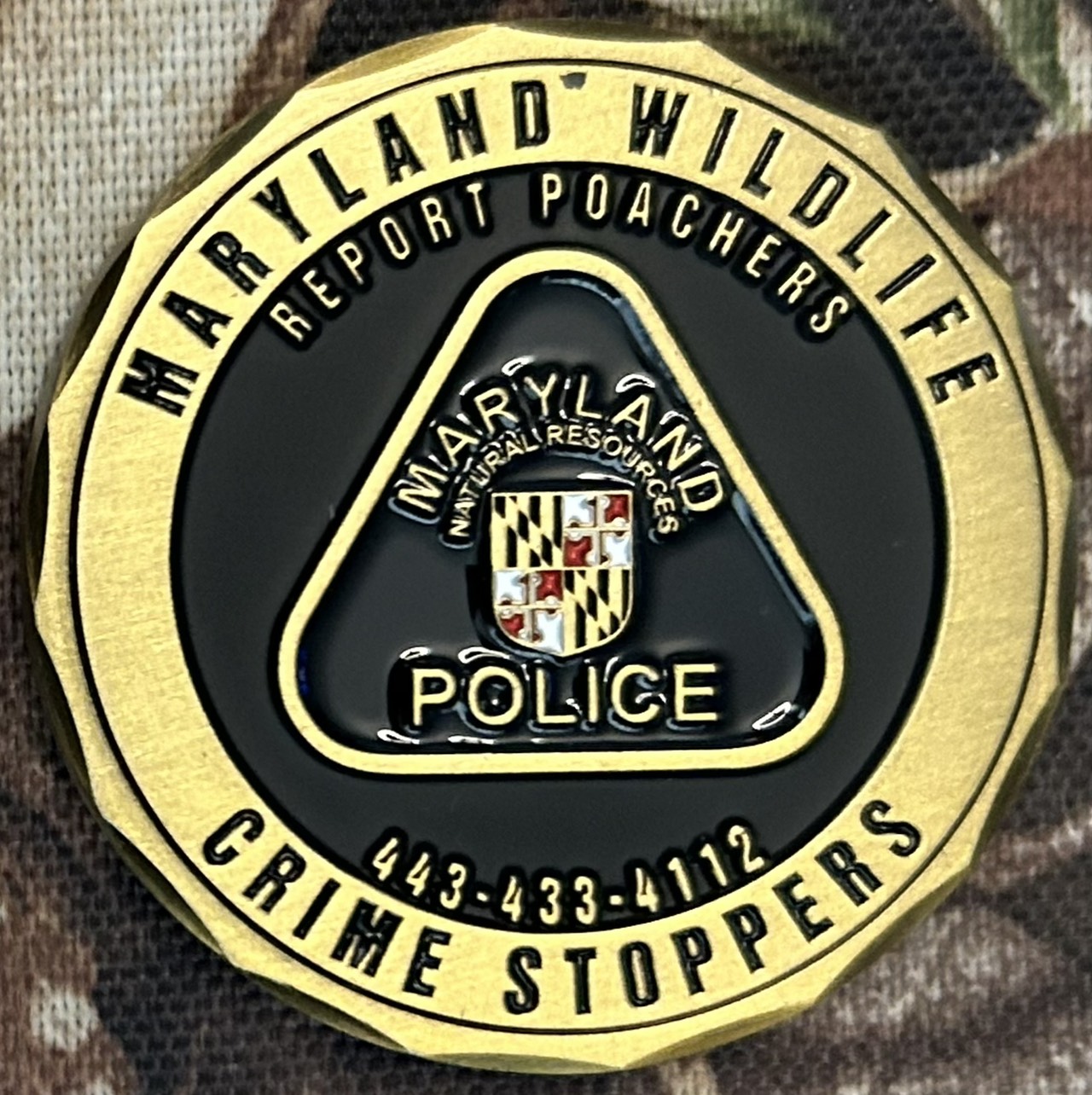 Maryland Wildlife Crime Stoppers — back