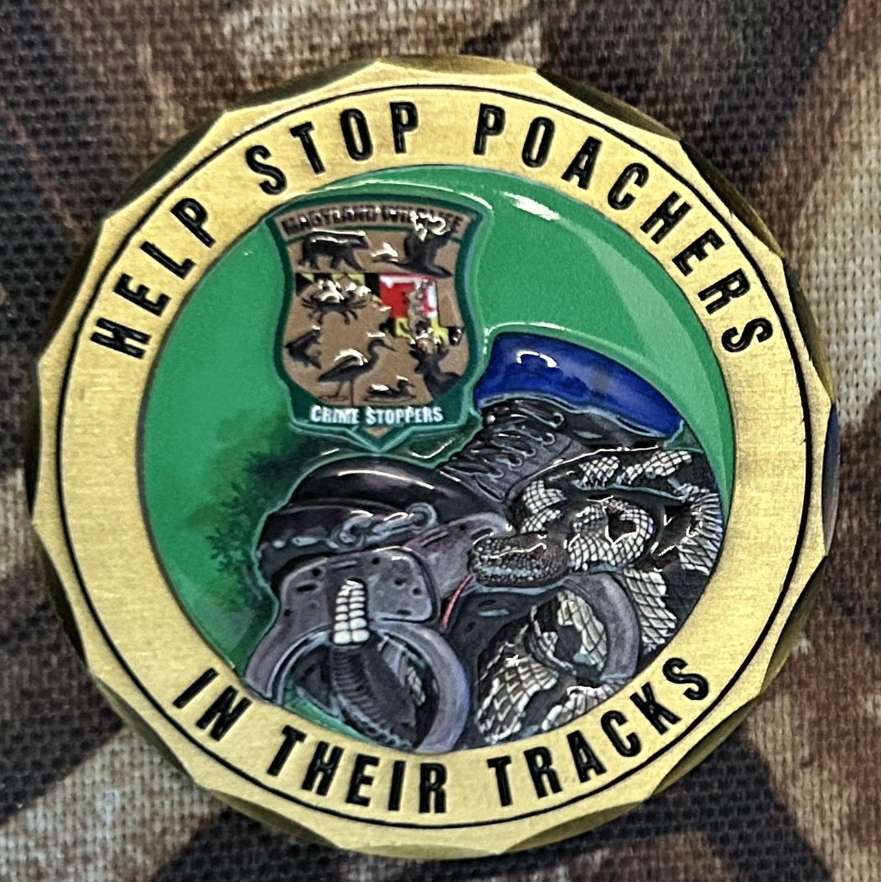 Maryland Wildlife Crime Stoppers — front