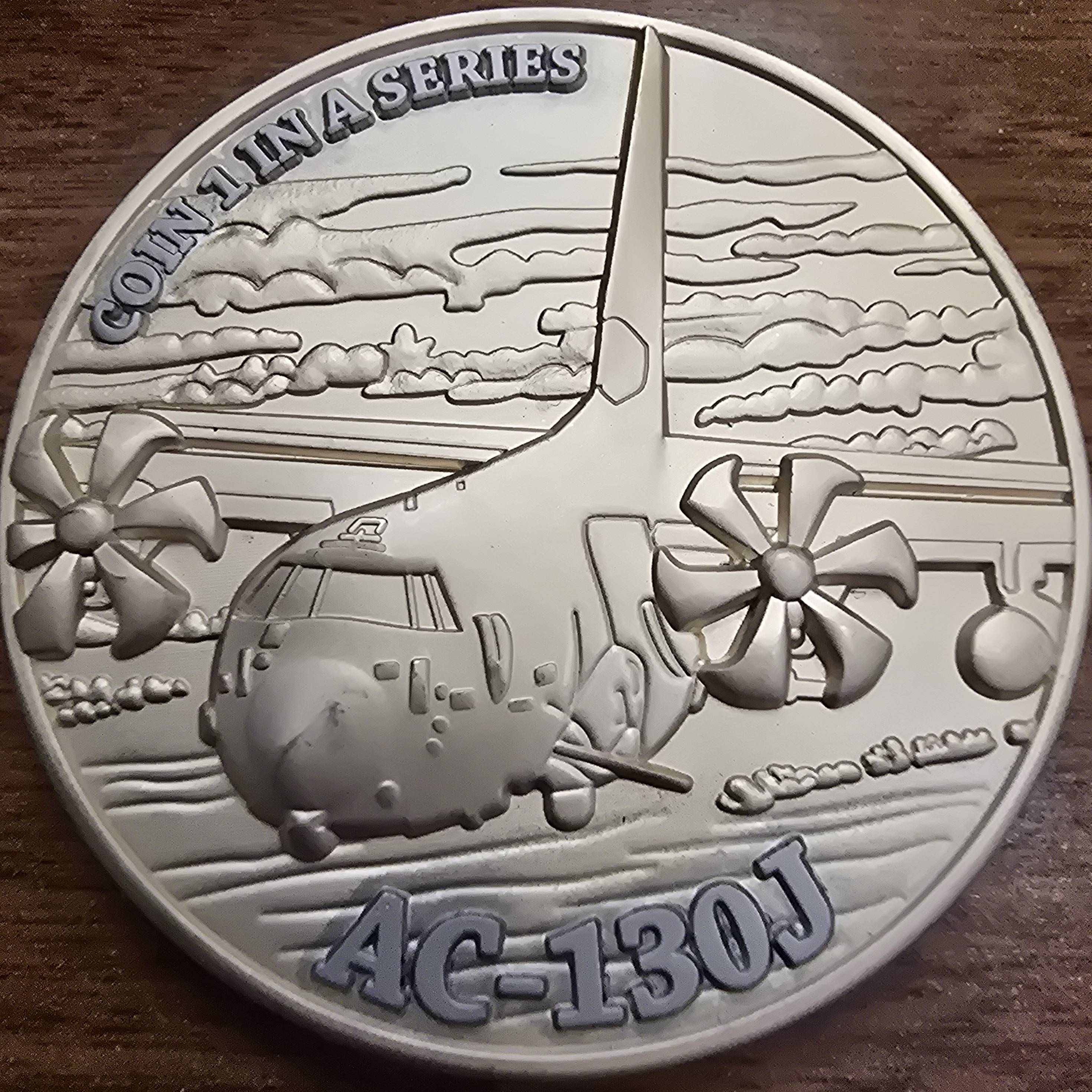 AC130J Smart Coin — back