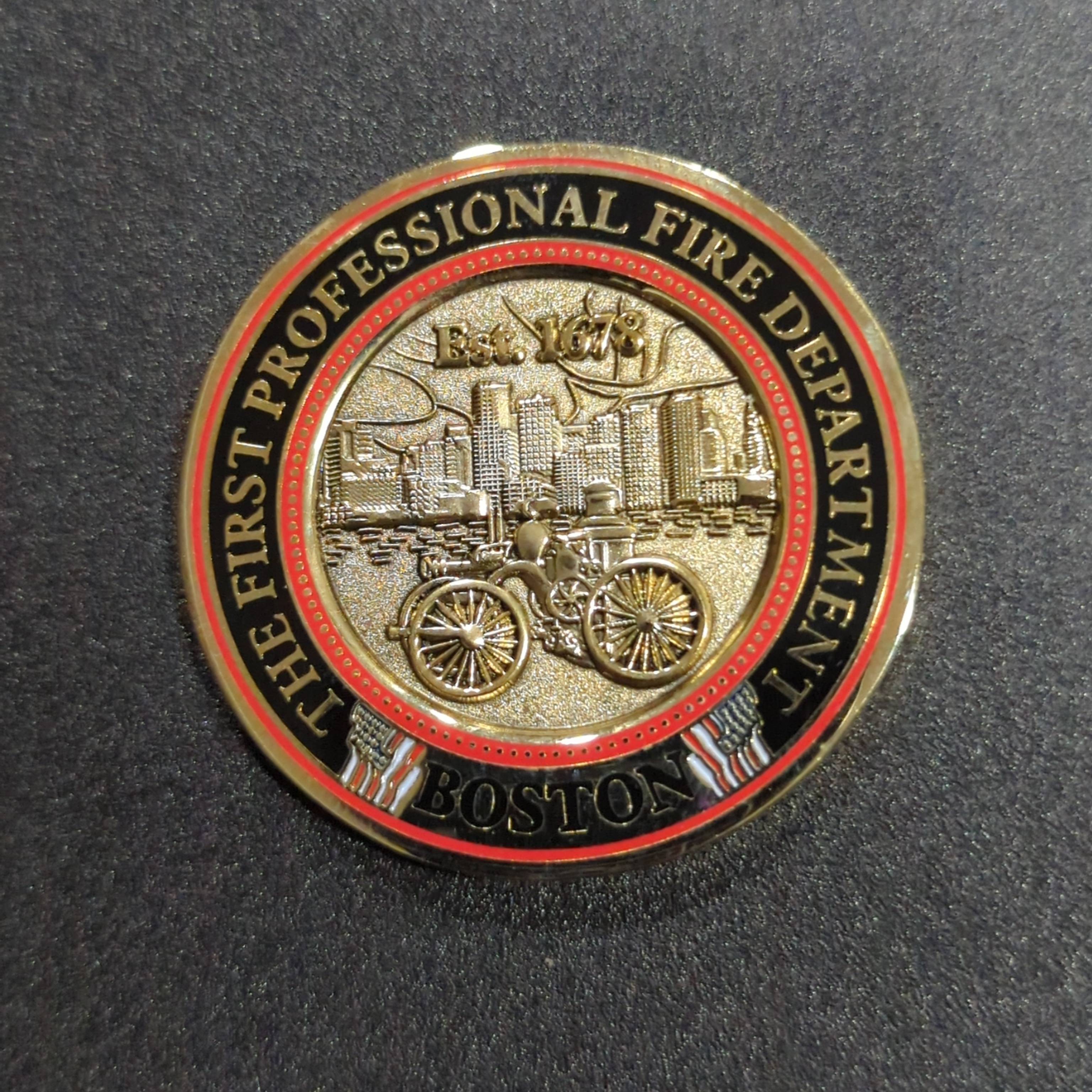 Boston Fire — back
