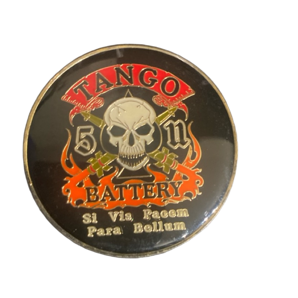 Tango Battery 5/11 Coin — back