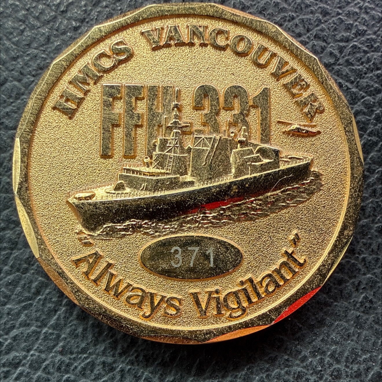 HMCS Vancouver - FFH 331 — back