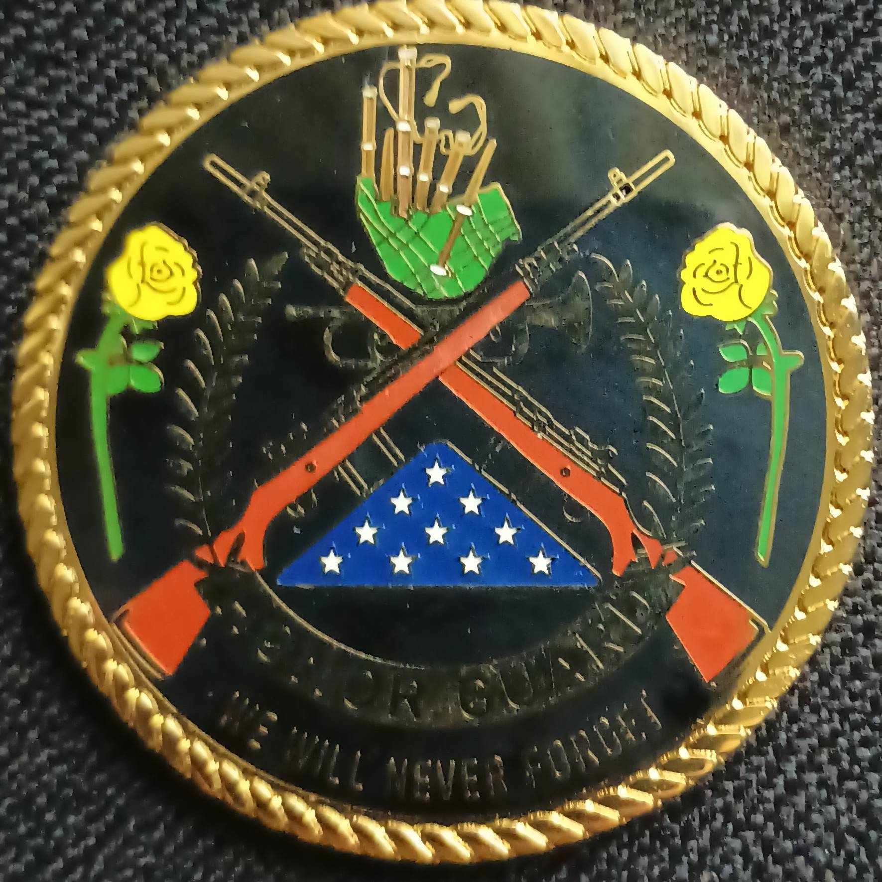 Montgomery County Police Department Honor Guard — back