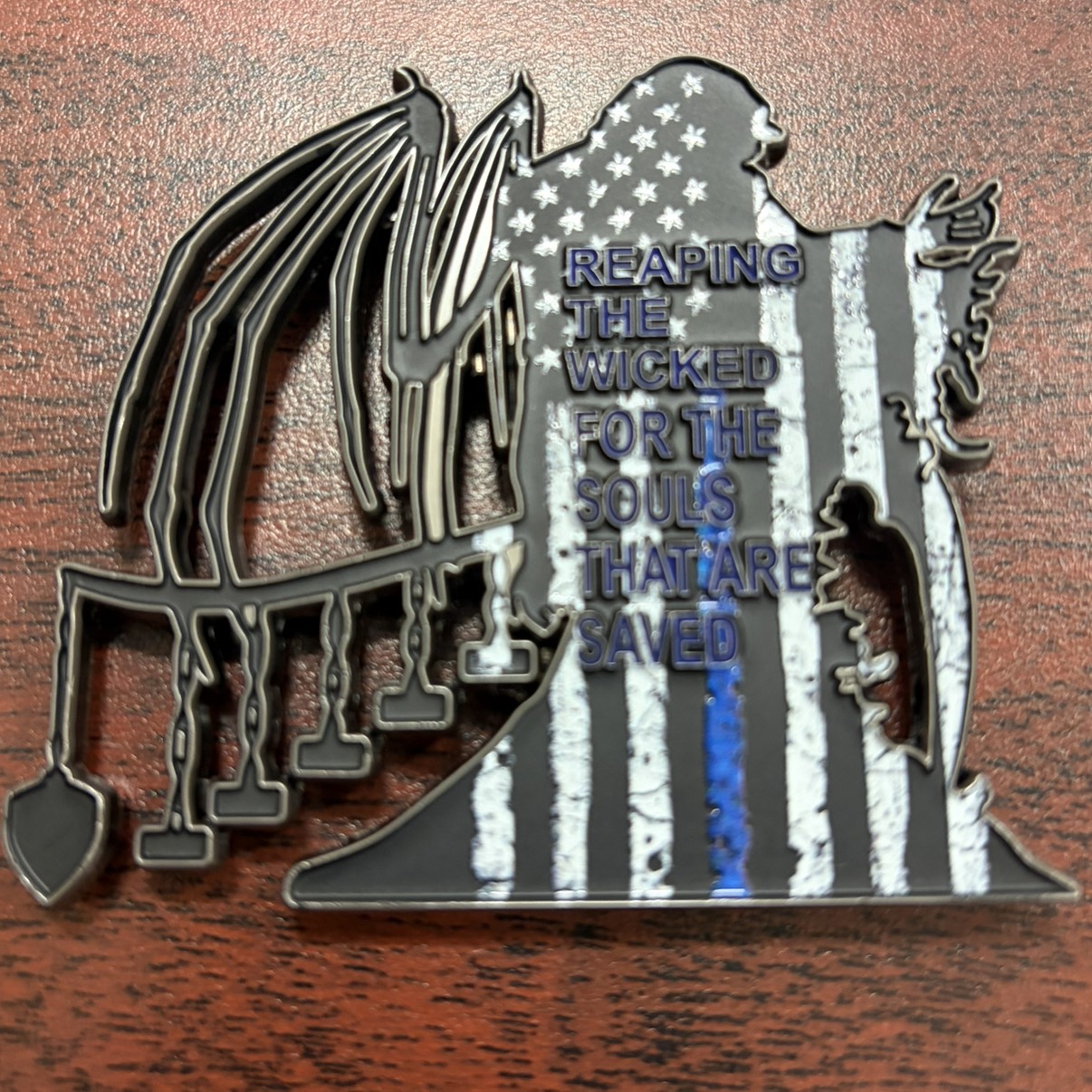 Centerton PD Black Reaper — back