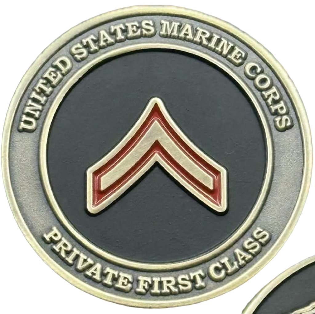 UNITED STATES MARINE CORPS PRIVATE FIRST CLASS — front