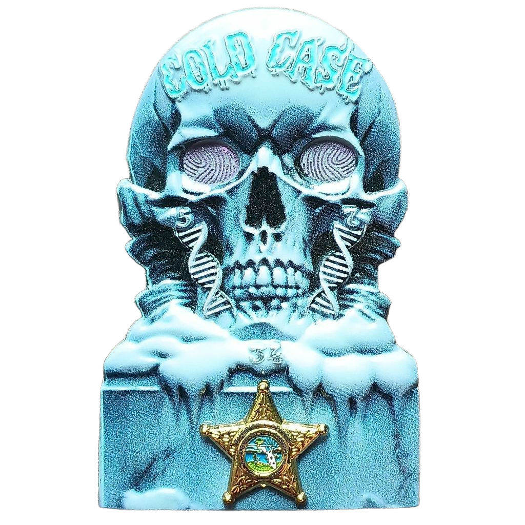 Osceola County Sheriff's Office Cold Case Challenge Coin — front
