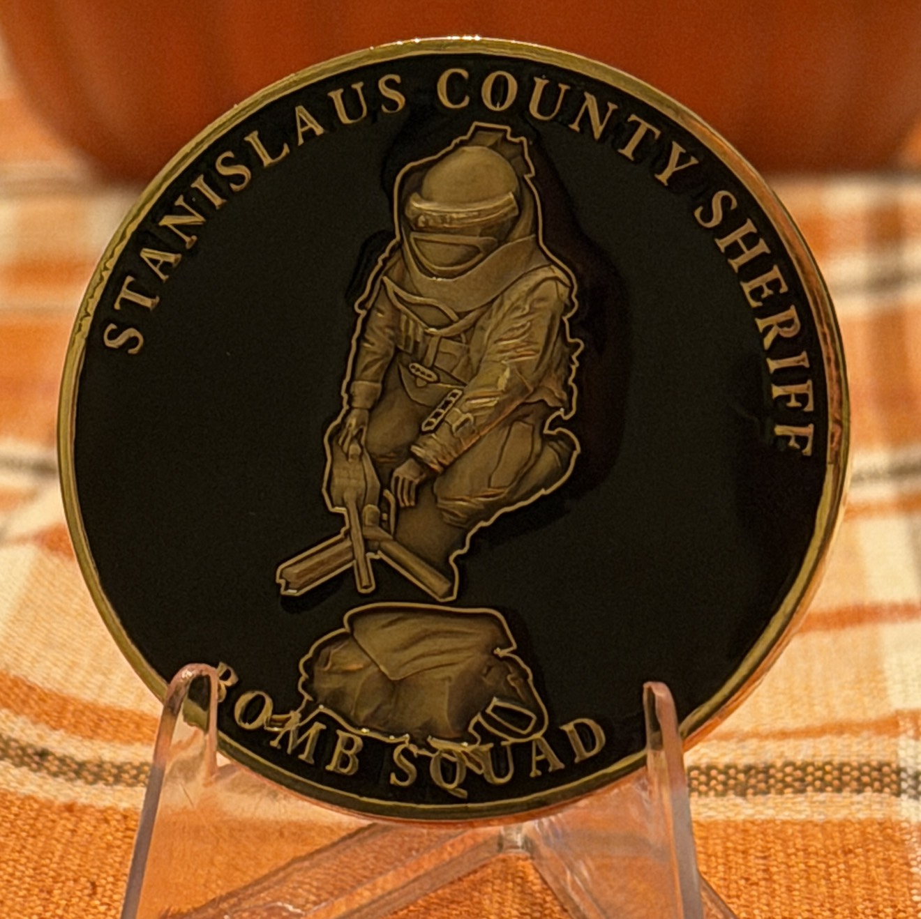 Stanilaus County Bomb Squad — back