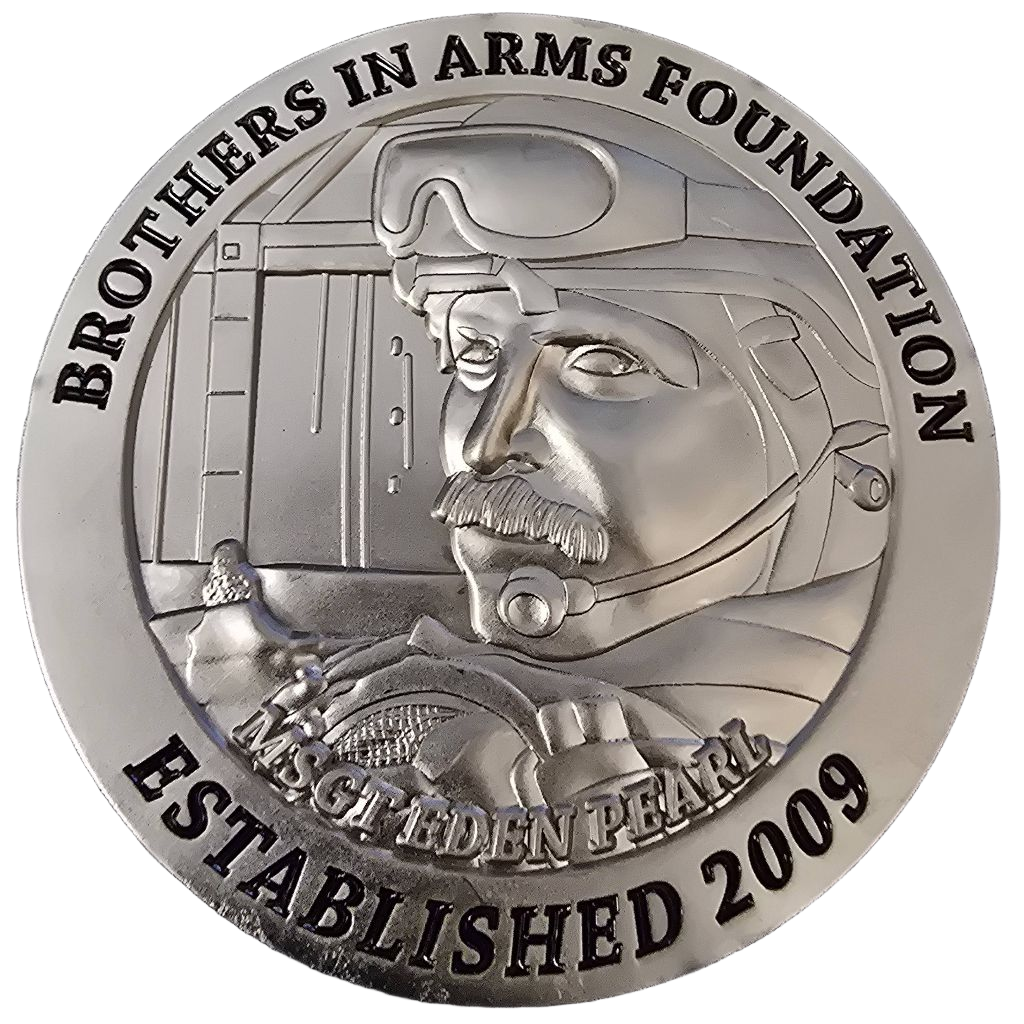 Brothers in arms foundation — back