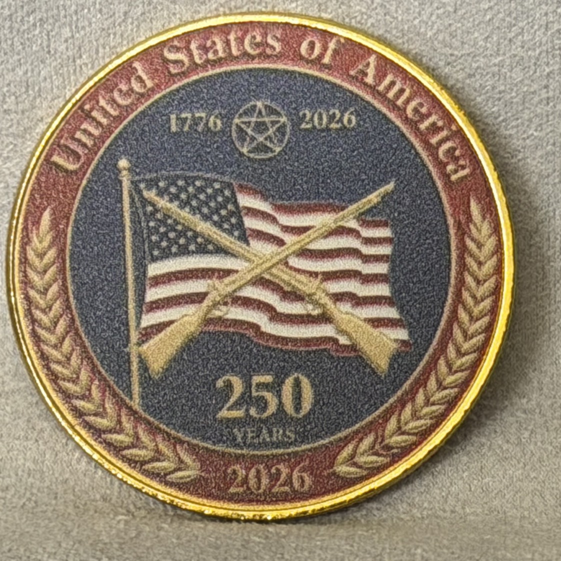 250 USA — back