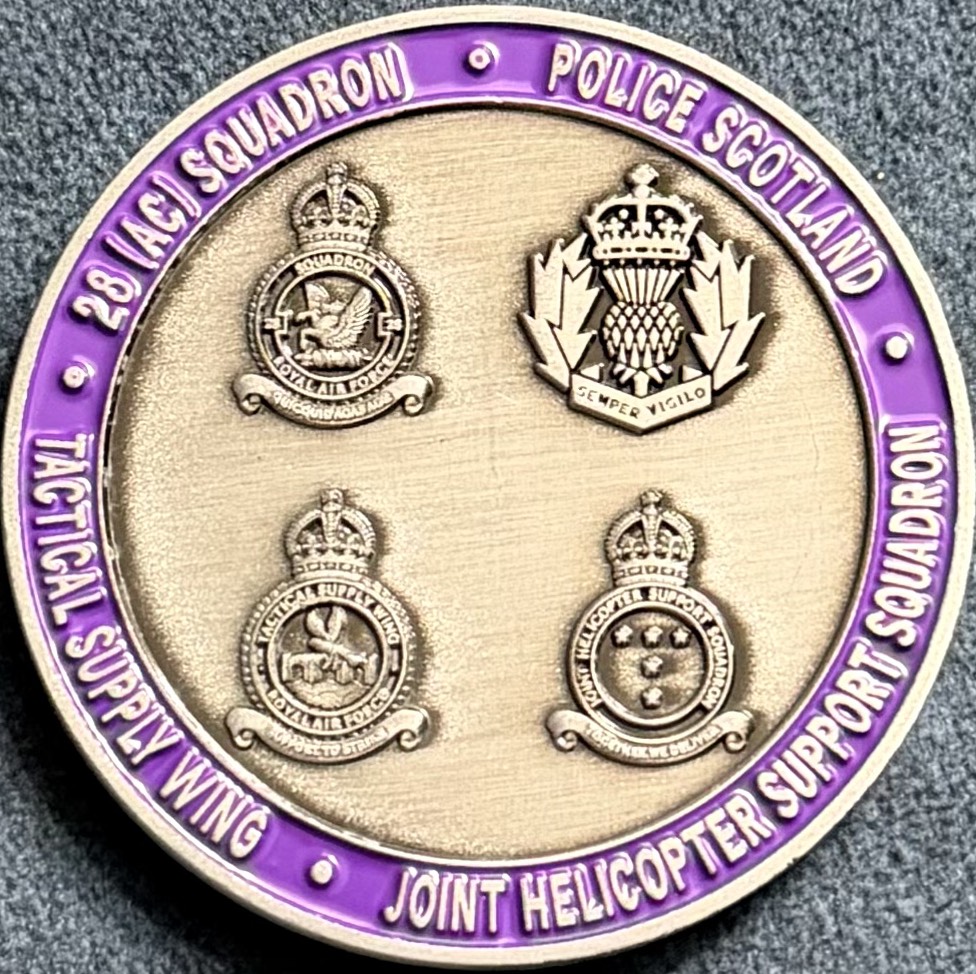 Exercise Kukri Dawn August 2025 Challenge Coin — back