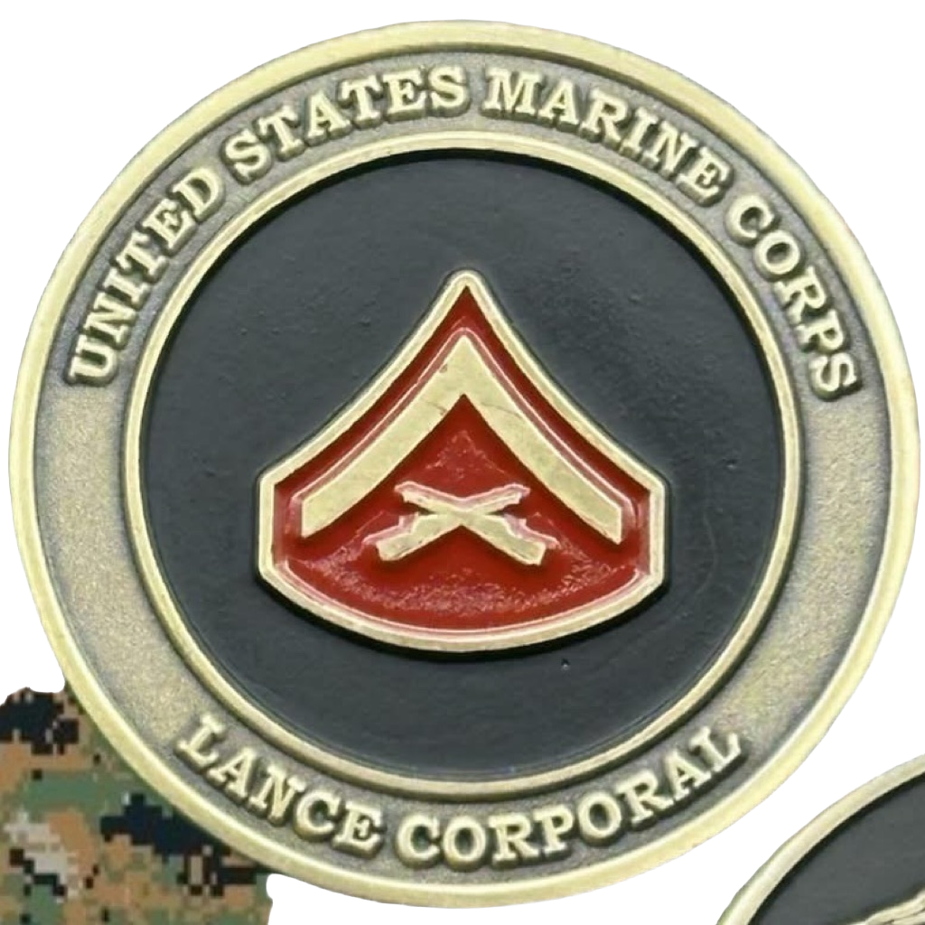 UNITED STATES MARINE CORPS LANCE CORPORAL — front