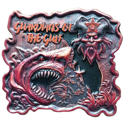 Lee County Sheriff's Office Guardians of the Gulf  Lee County Sheriff's Office Challenge Coin