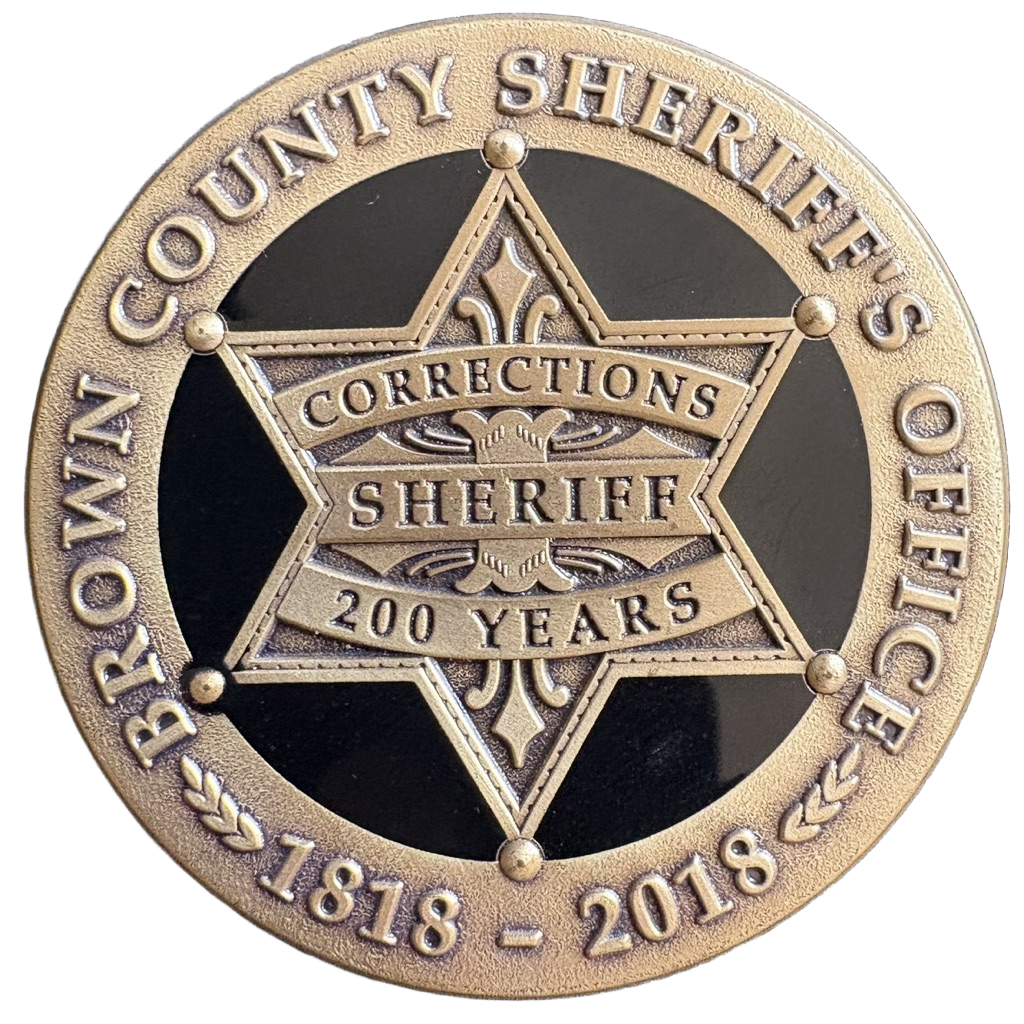 200 Years of Brown County Sheriff’s Office WI — front