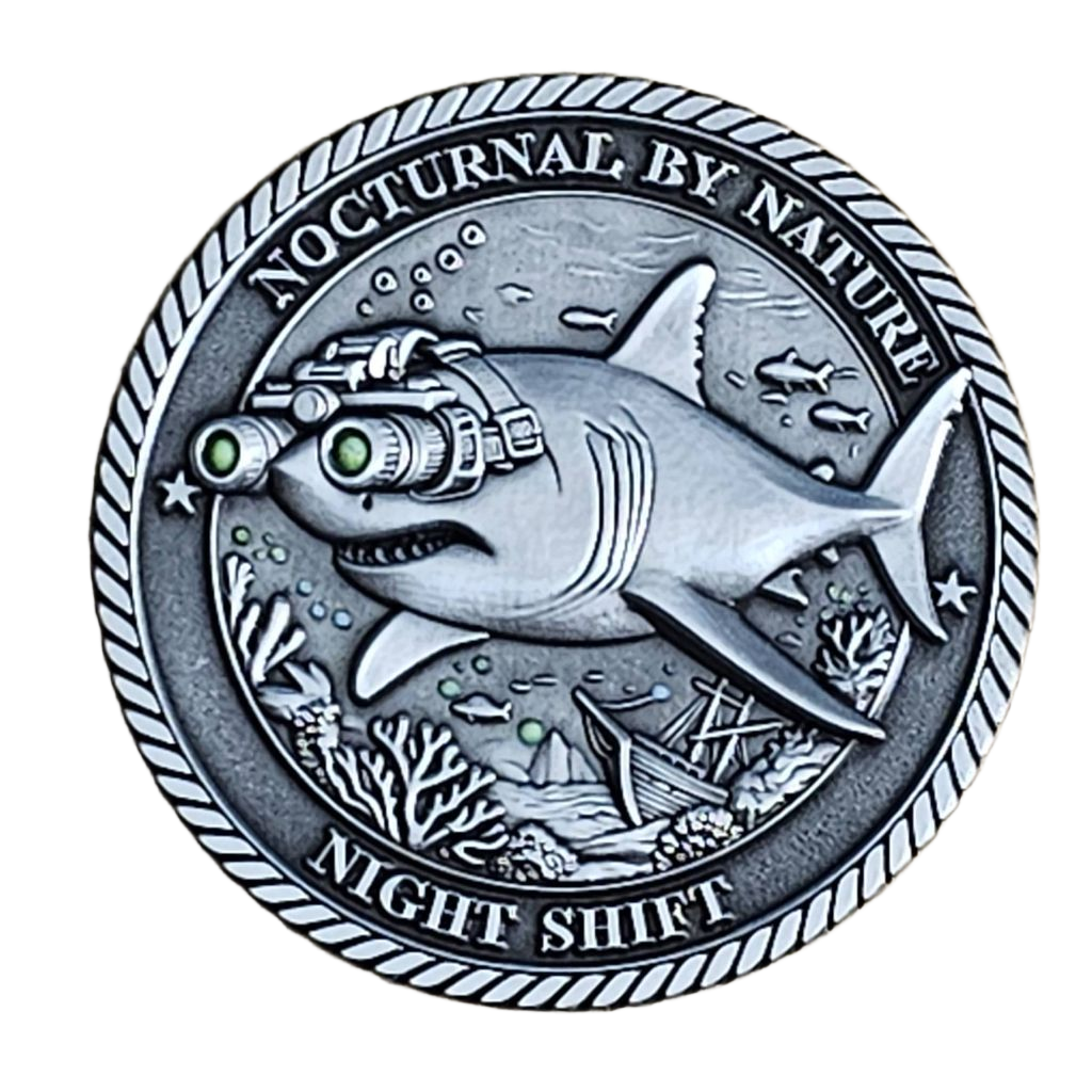 Silver Variant - Treasure Coast Port Saint Lucie Night Shift — back