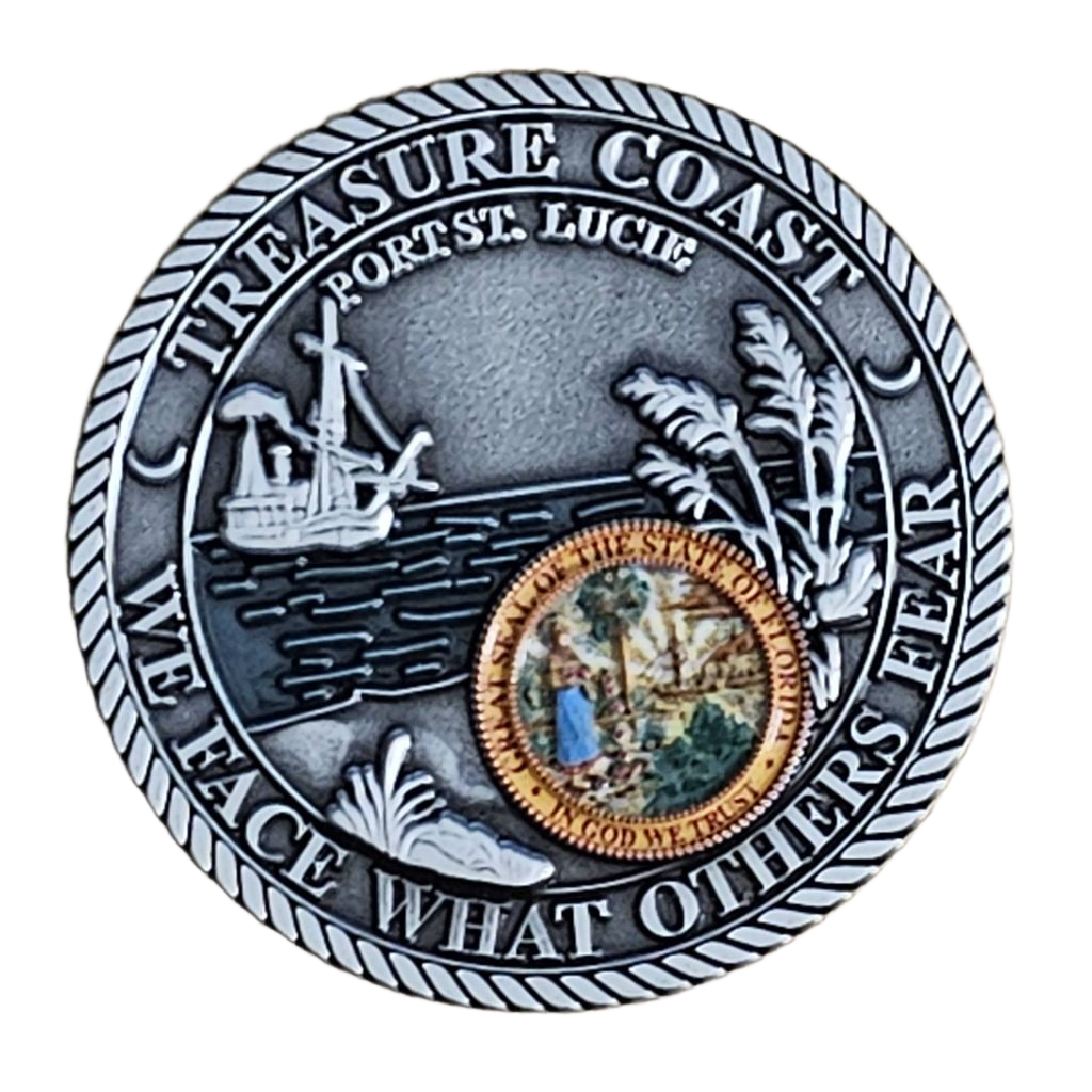 Silver Variant - Treasure Coast Port Saint Lucie Night Shift — front