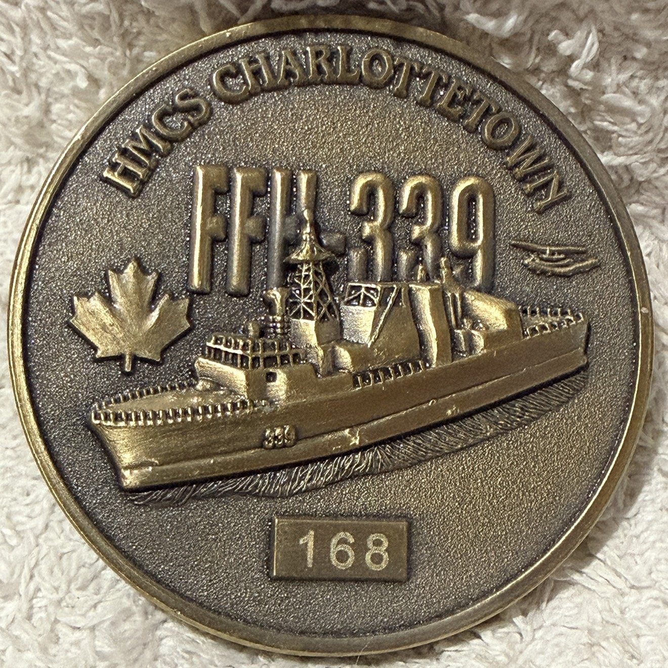 HMCS Charlottetown — front