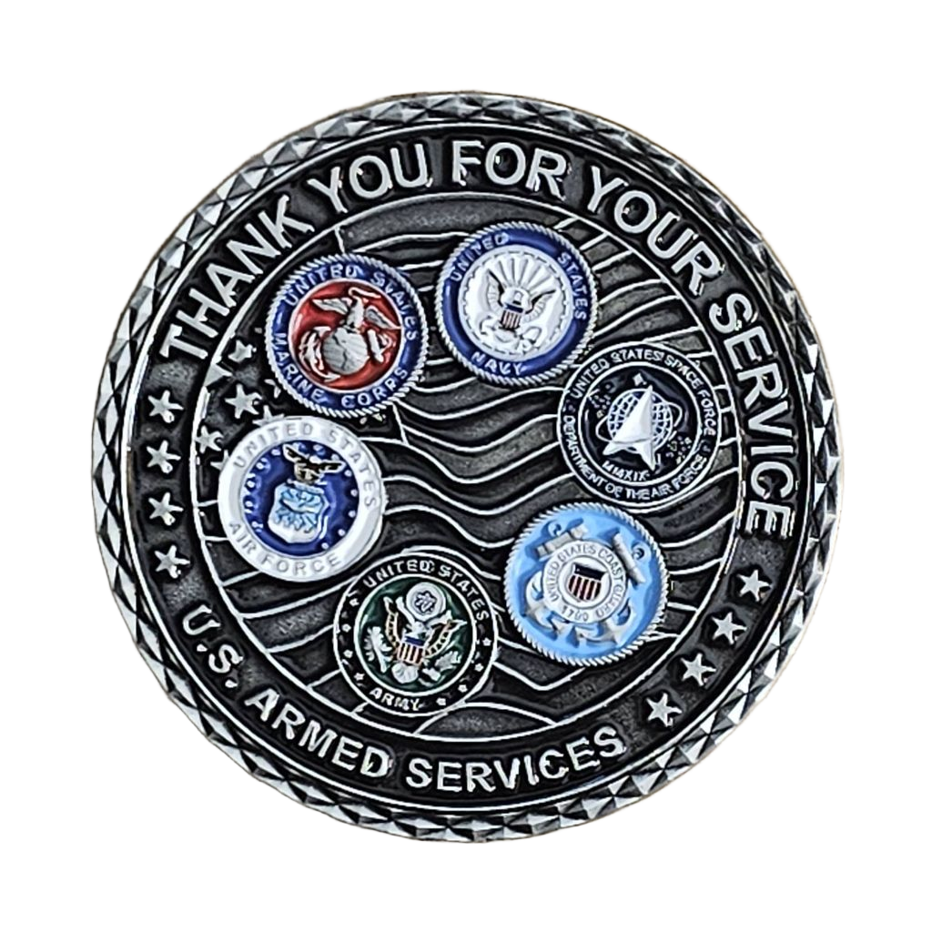 Florida Highway Patrol- US Armed Services — back