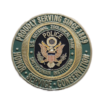 US National Zoological Park Police Coin