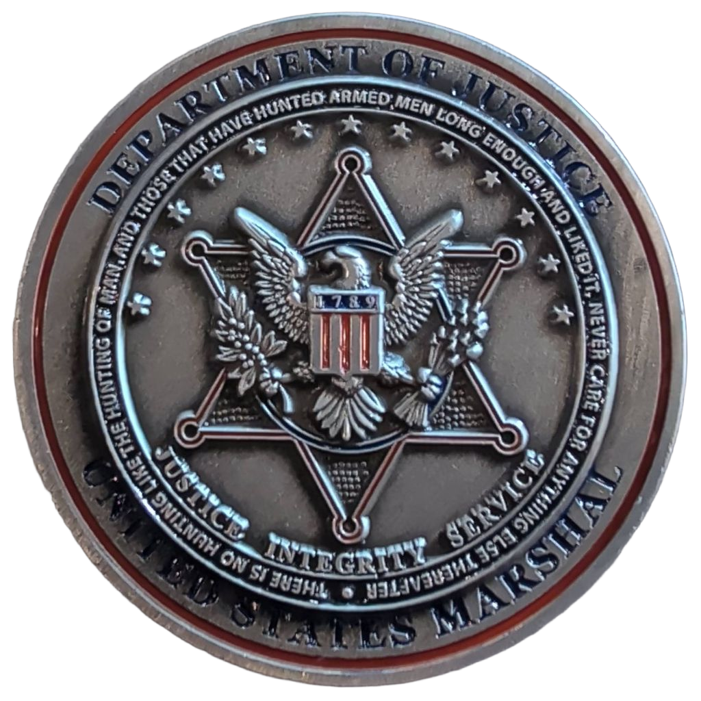 United States Marshal — back