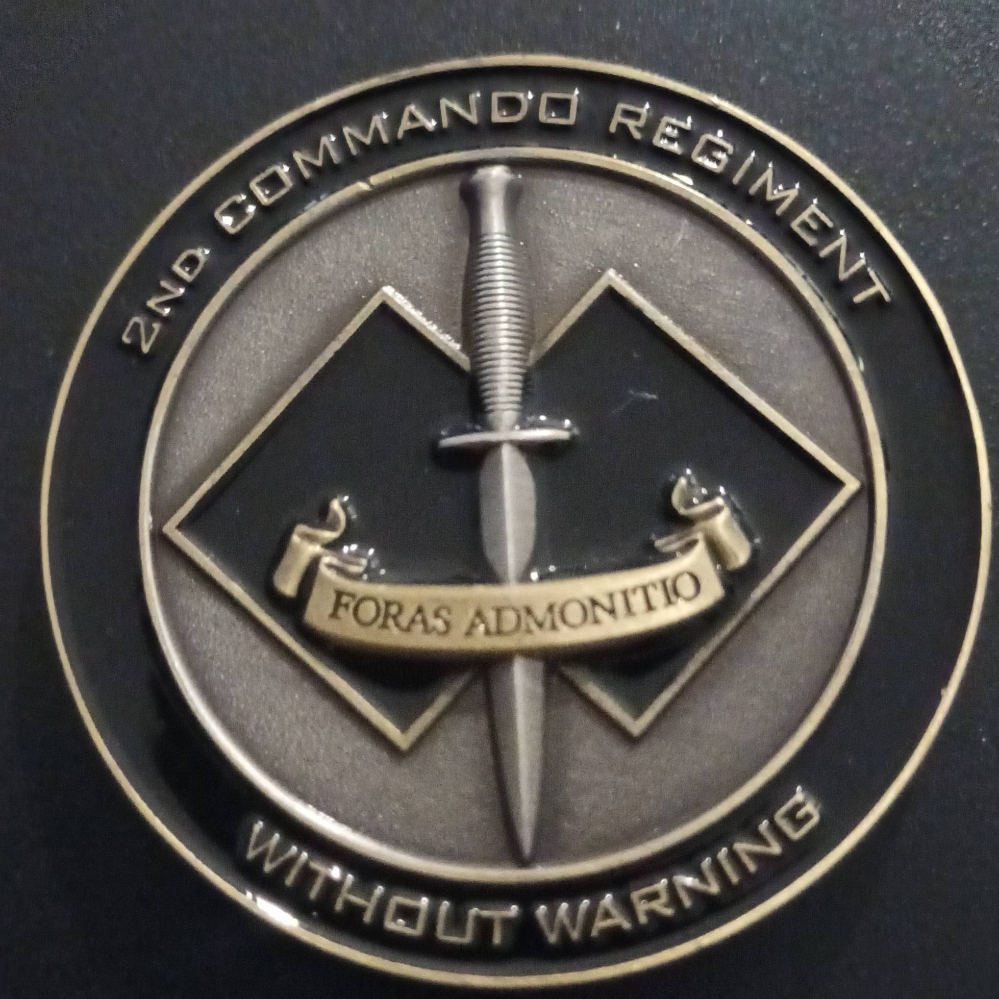 2nd Commando Regiment 2CDO — back