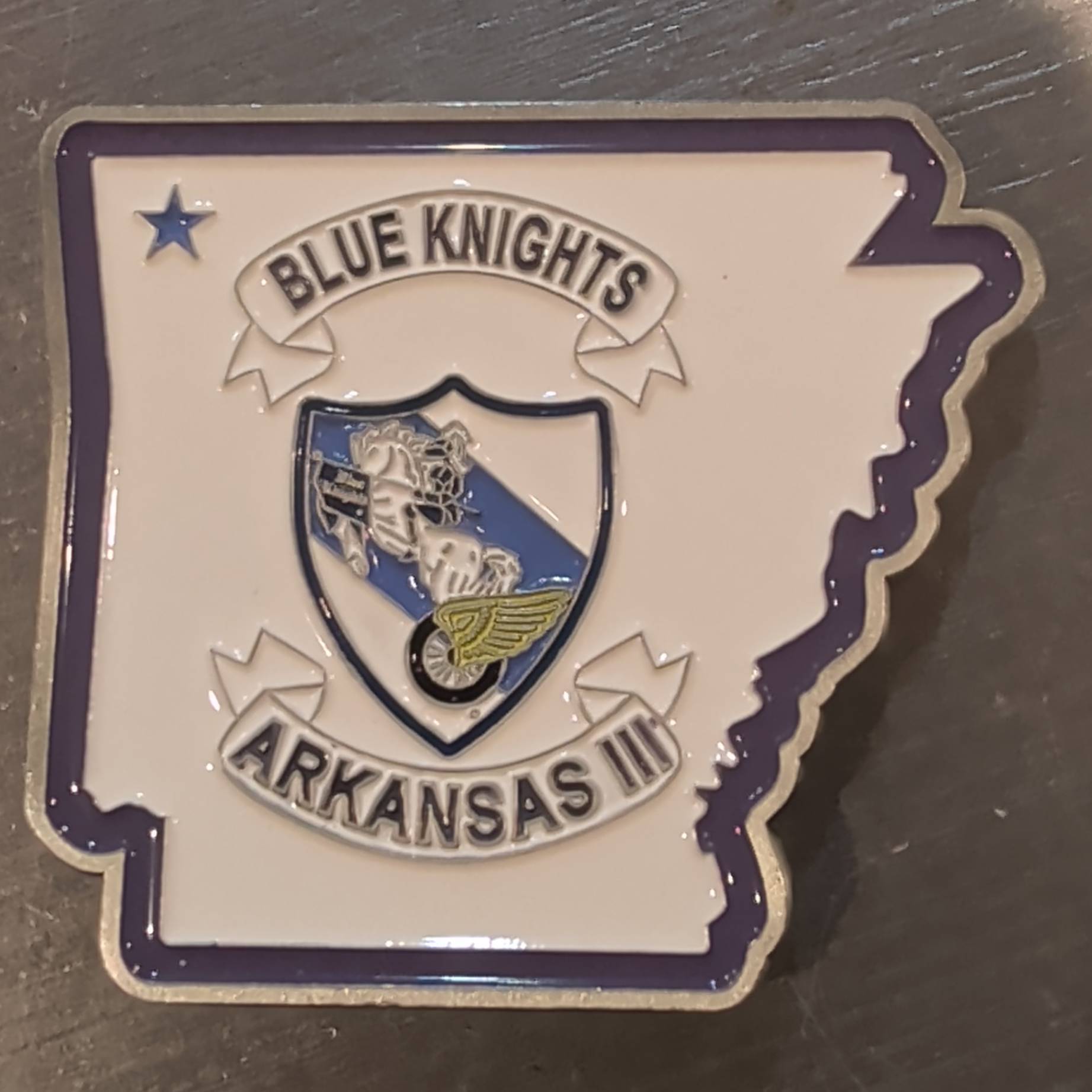 Blue Knights Motorcycle Club Arkansas — front