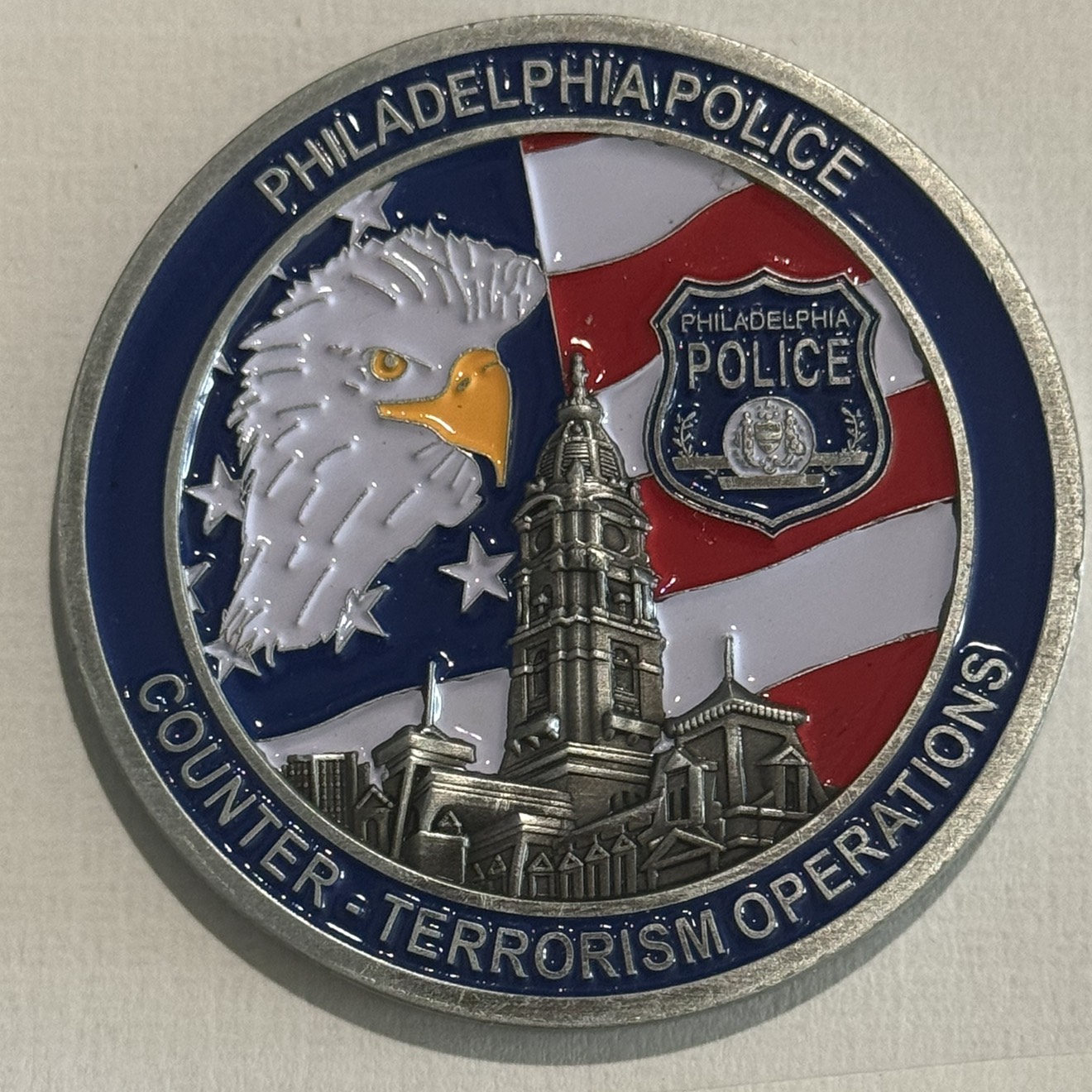 Philadelphia Police Department Major Incident Response Team - Counter Terrorism Operations — back