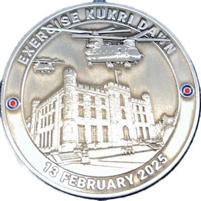 Exercise Kukri Dawn 13 February 2025 Challenge Coin