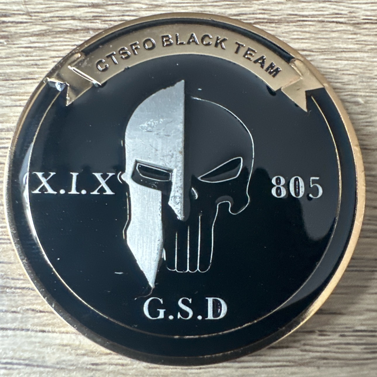 CTSFO Black Team — front