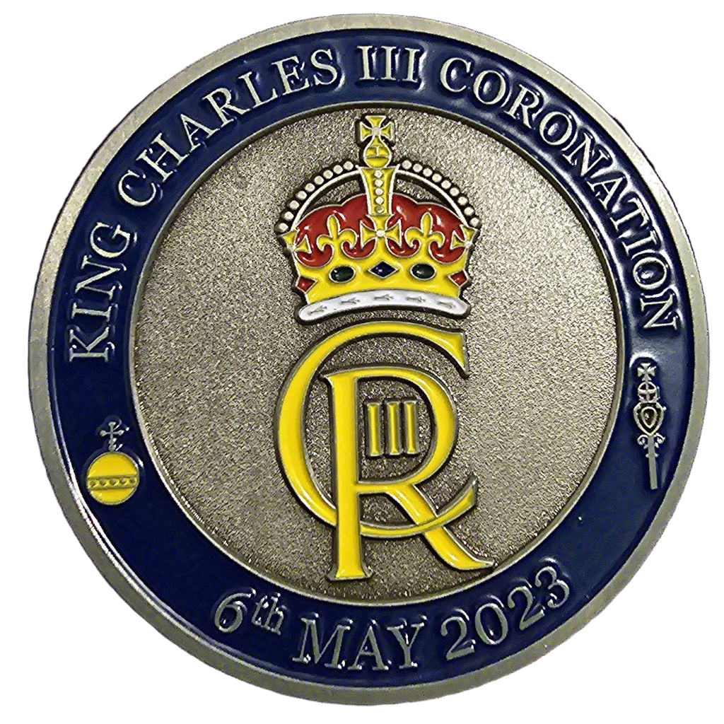 Roads & Transport Policing Command / King Charles III Coronation Challenge Coin — back