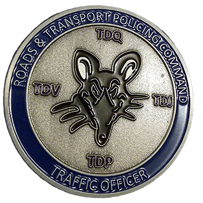 Roads & Transport Policing Command / King Charles III Coronation Challenge Coin