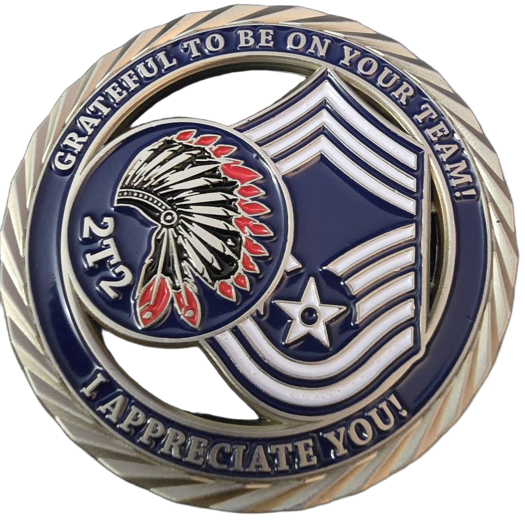 Chief master sergeant, Justin St Denis. — back