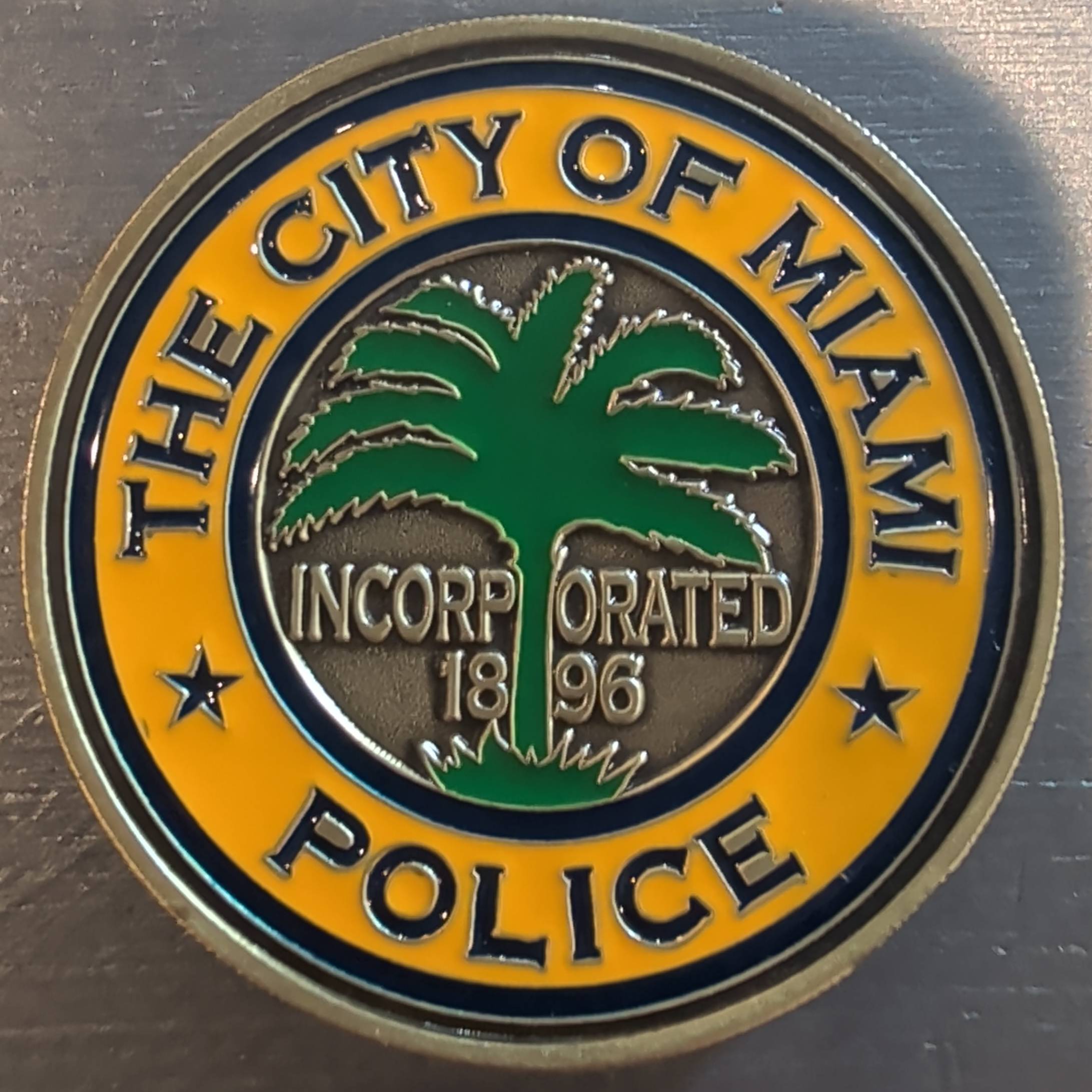 Miami Police Department — back
