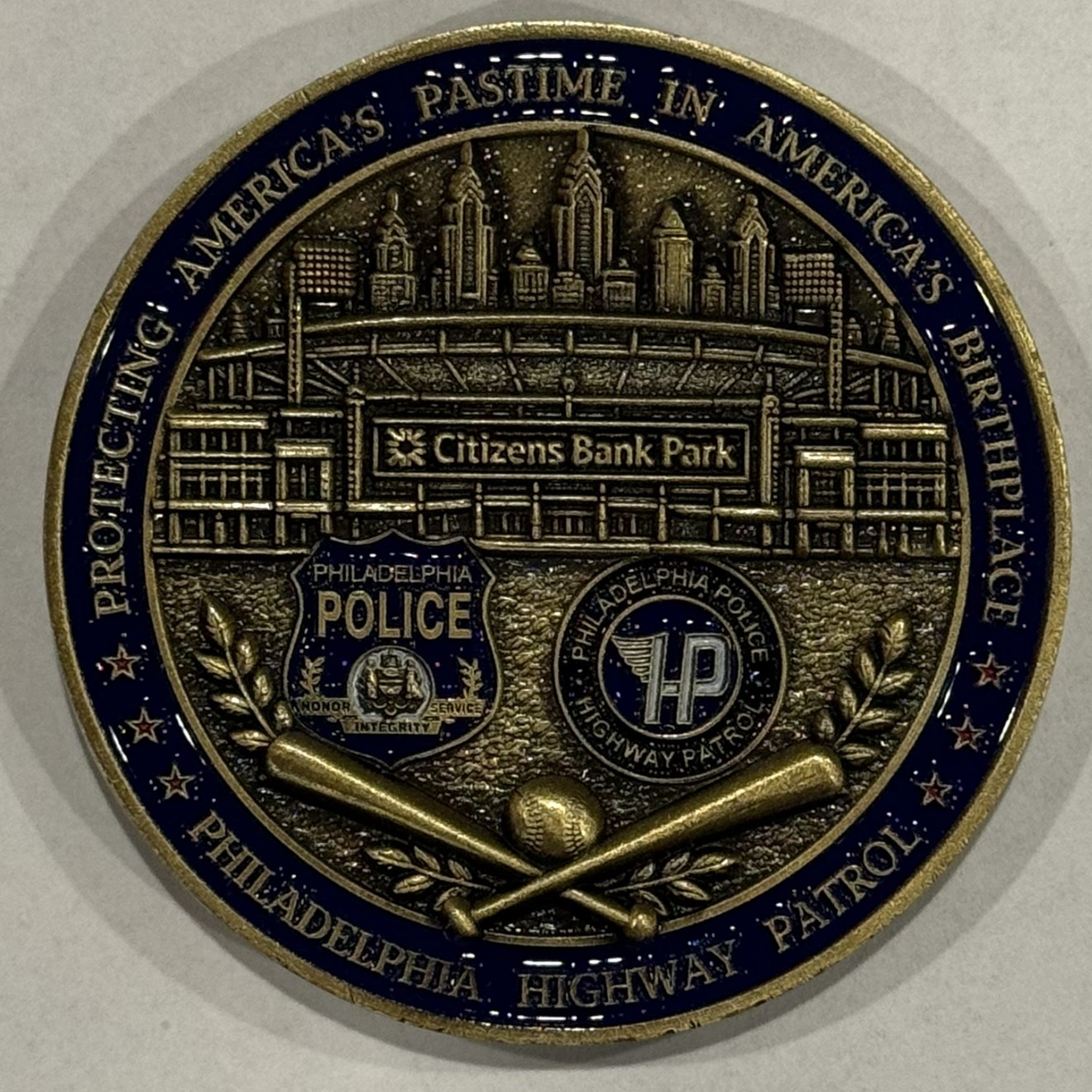 Philadelphia Police Department Highway Patrol All-Star Game — back