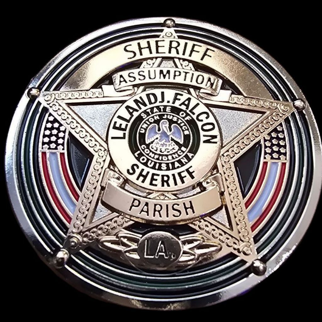 Sheriff Leland j Falcon Assumption Parish Louisiana — front